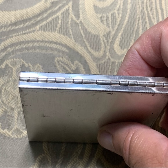 Vintage Mother of Pearl & Abalone Compact Unused - Picture 4 of 11